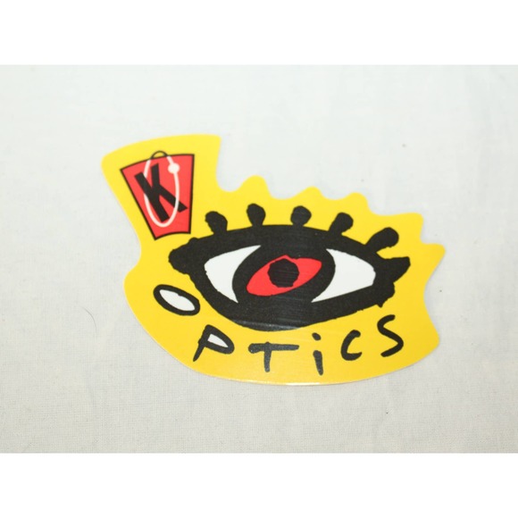 Kryptonics Vintage Inline Aggressive Rollerblade wheels Vinyl Eye Sticker - Picture 2 of 3